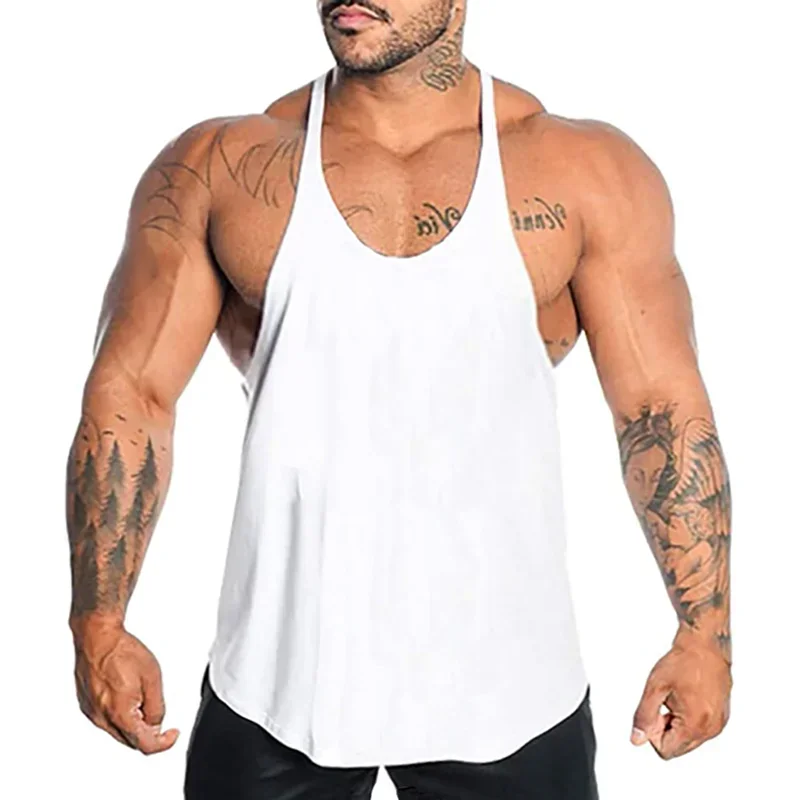 Crossfit Vest - Running Vests Men Sleeveless Sweatshirt Gym