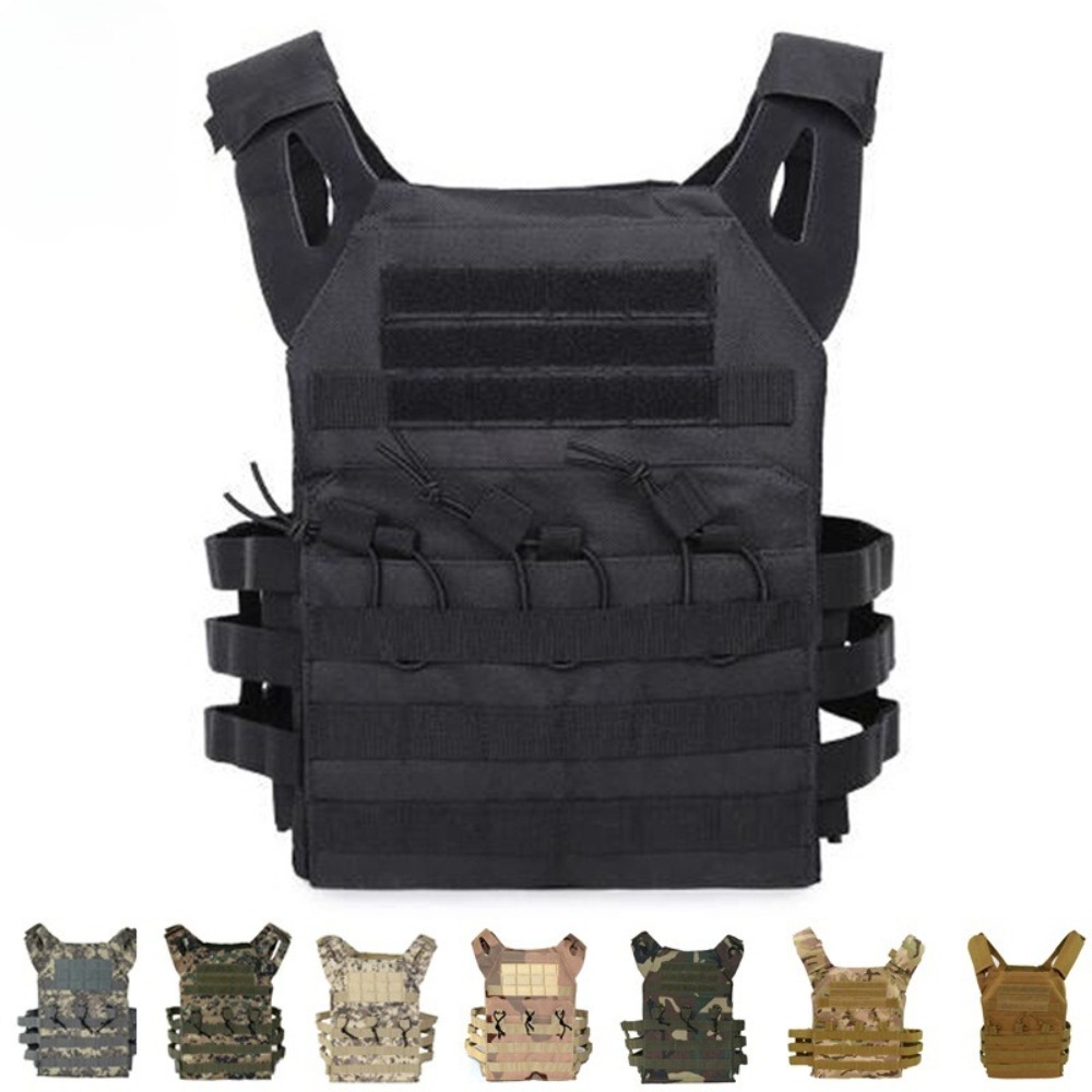 Crossfit Weight Vest - Nylon Tactical Vest MOLLE Carrier for