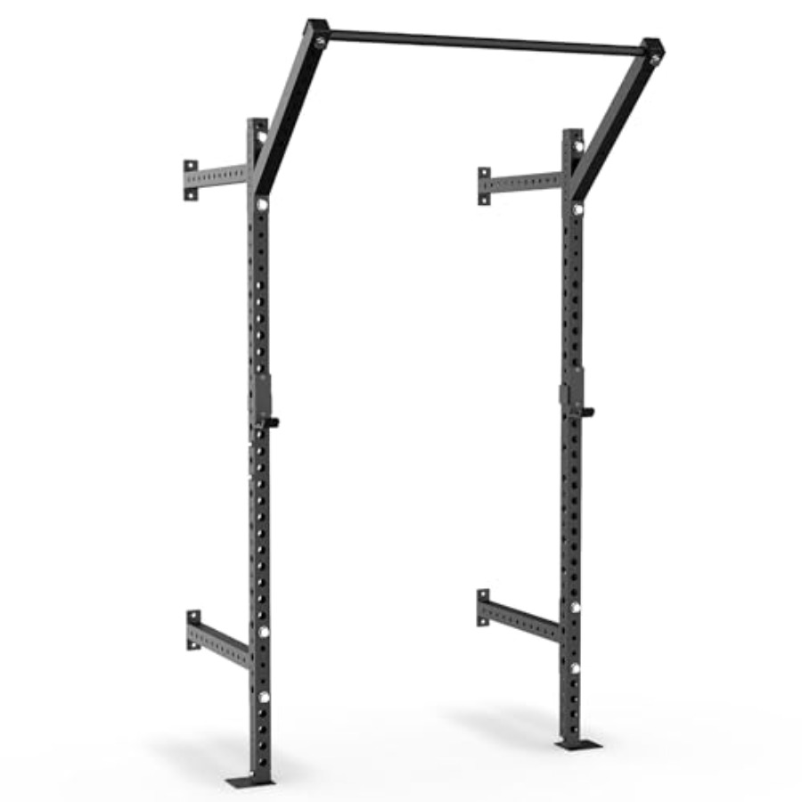 Pull Up Bar Grip - Wall Mounted Squat Rack for home