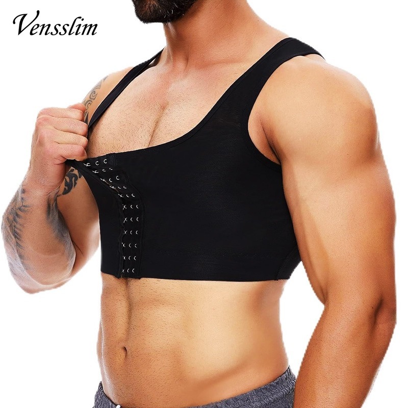 Crossfit Weight Vest - Vensslim Mens Gynecomastia Compression Push Up