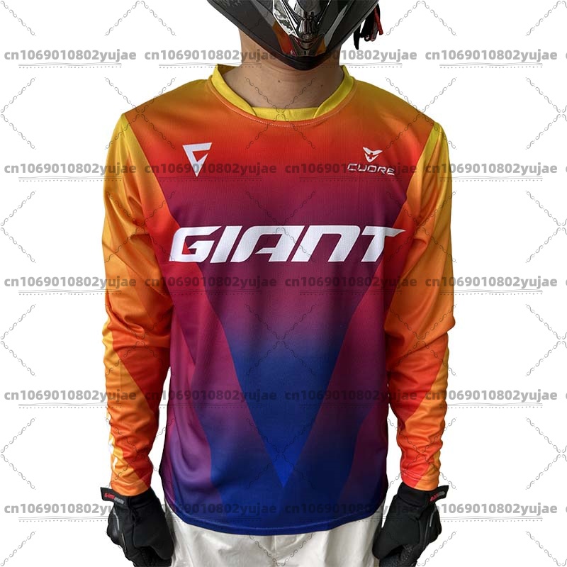 Crossfit Gear For Men - Men's Giant Long Sleeve Mountain Bike