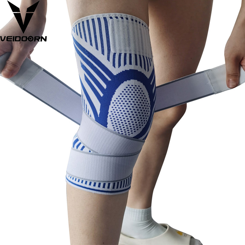 Crossfit Gear For Men - 1PC Men Compression Sport Crossfit Knee