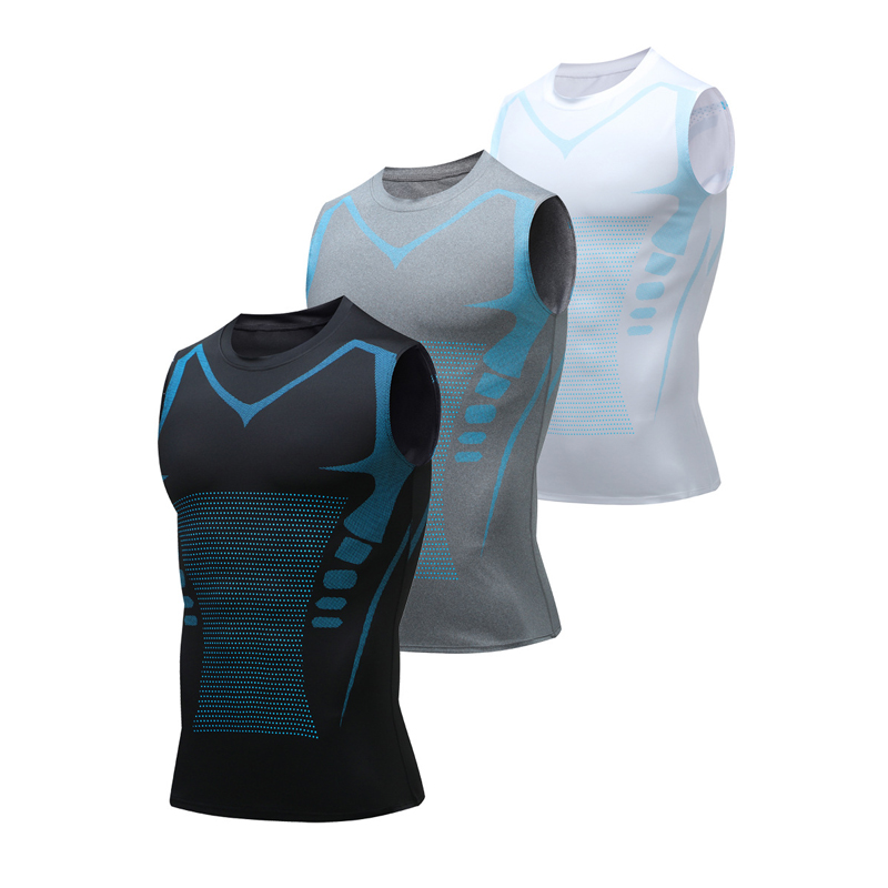 Crossfit Vest - Compression Tank Top Men Gym Shirt