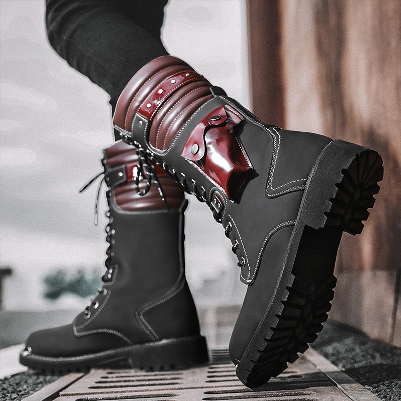 Men's high top motorcycle boot - Crossfit Outdoor ulasan dan harga