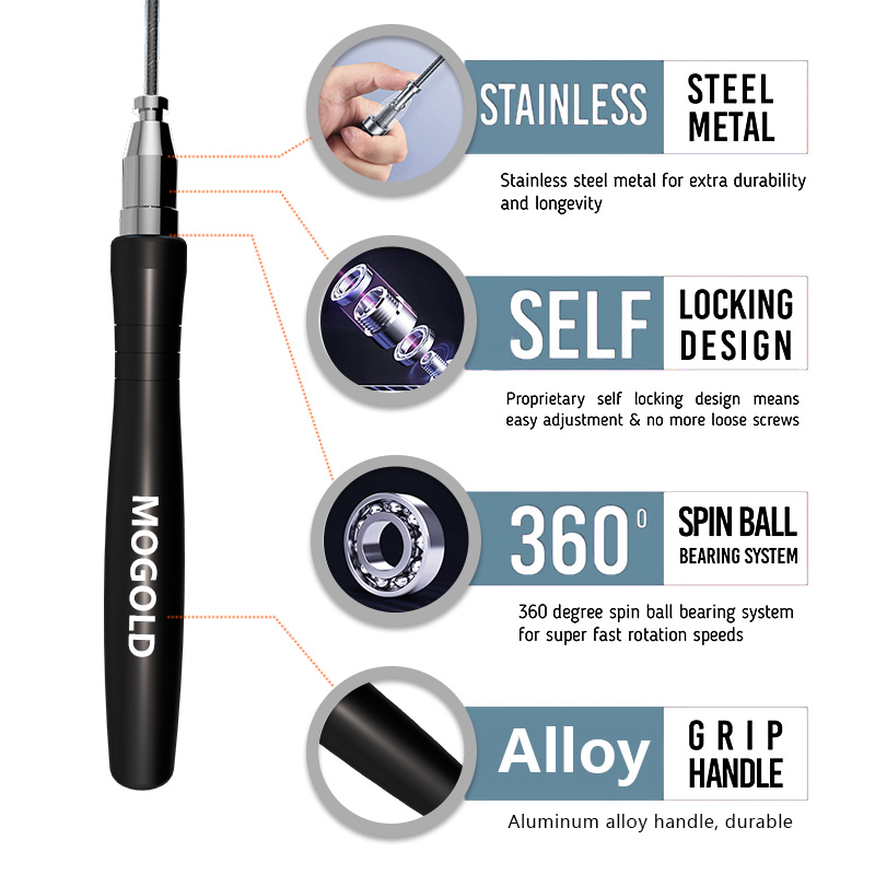 Crossfit Speed Jump Rope Exerc - Crossfit No Equipment ulasan dan harga