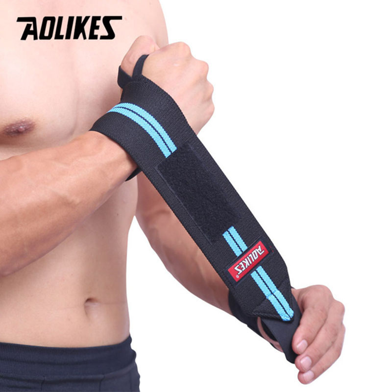 AOLIKES 1 Pair Wristband Wrist - Crossfit Training Gear ulasan dan harga