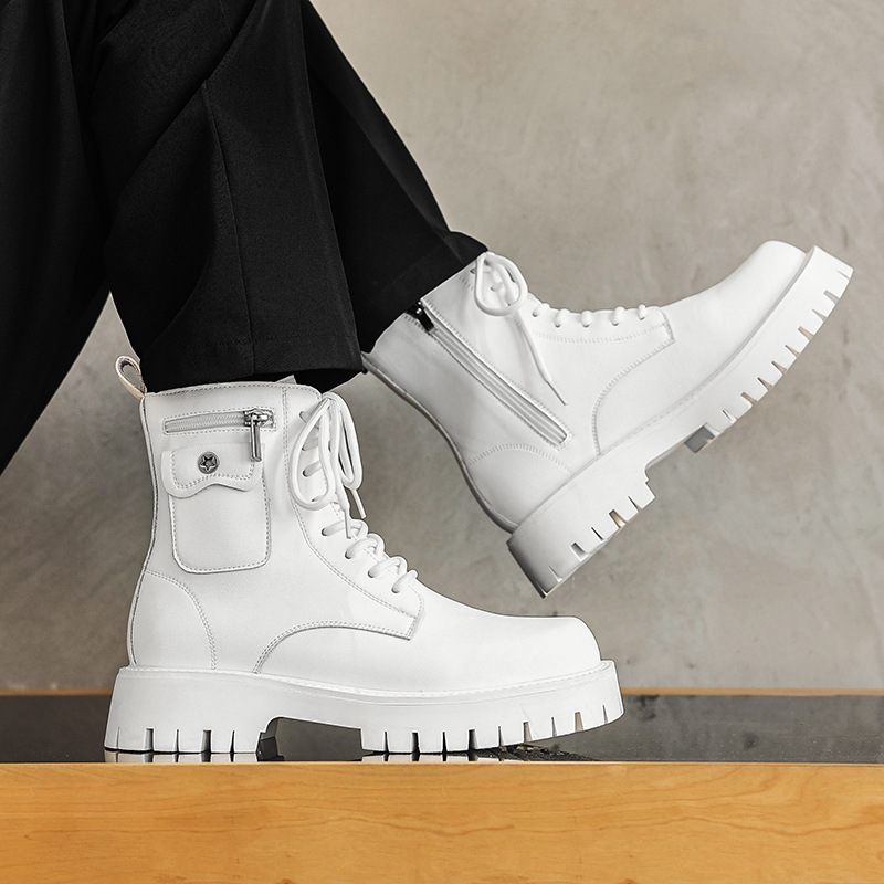 2025 Trend Men Boots Sneakers  - Crossfit Outdoor ulasan dan harga