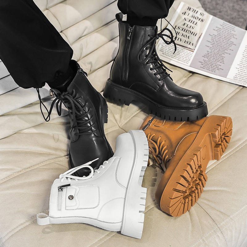 2025 Trend Men Boots Sneakers  - Crossfit Outdoor ulasan dan harga