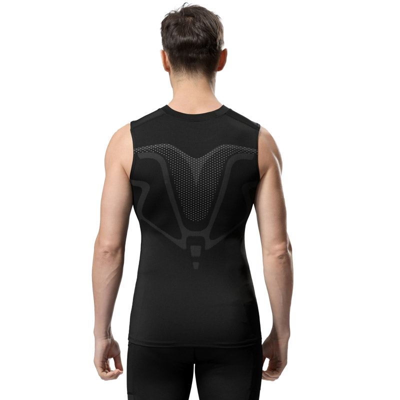 Compression Tank Top Men Gym S - Crossfit Vest ulasan dan harga