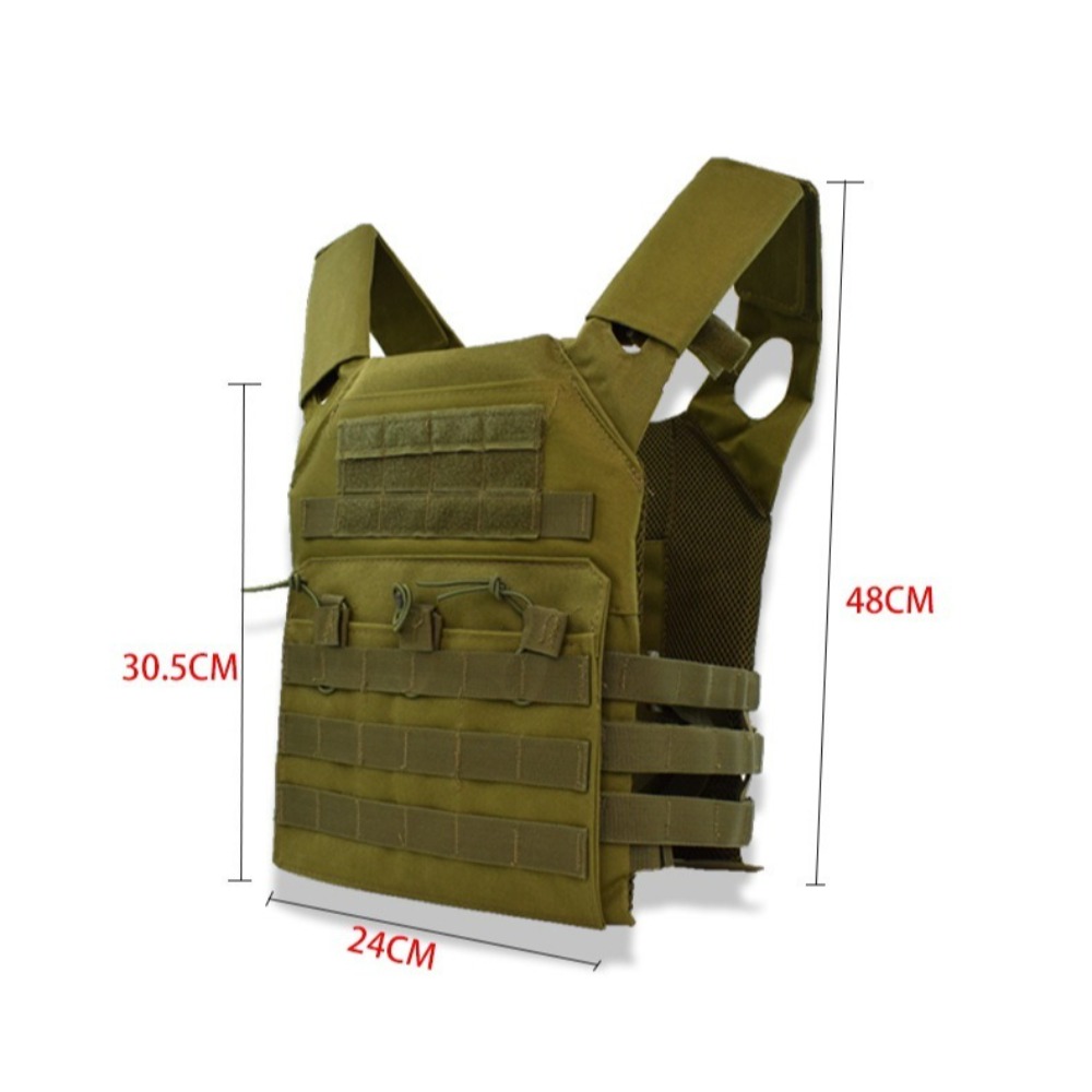 Nylon Tactical Vest MOLLE Carr - Crossfit Weight Vest ulasan dan harga