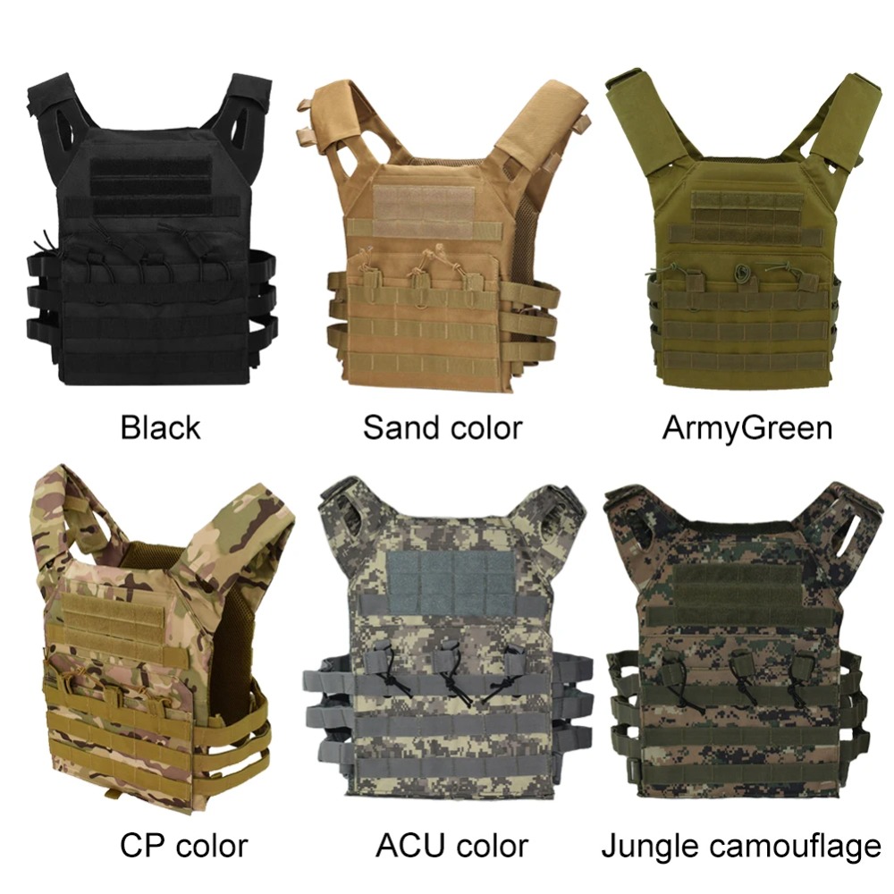 Nylon Tactical Vest MOLLE Carr - Crossfit Weight Vest ulasan dan harga