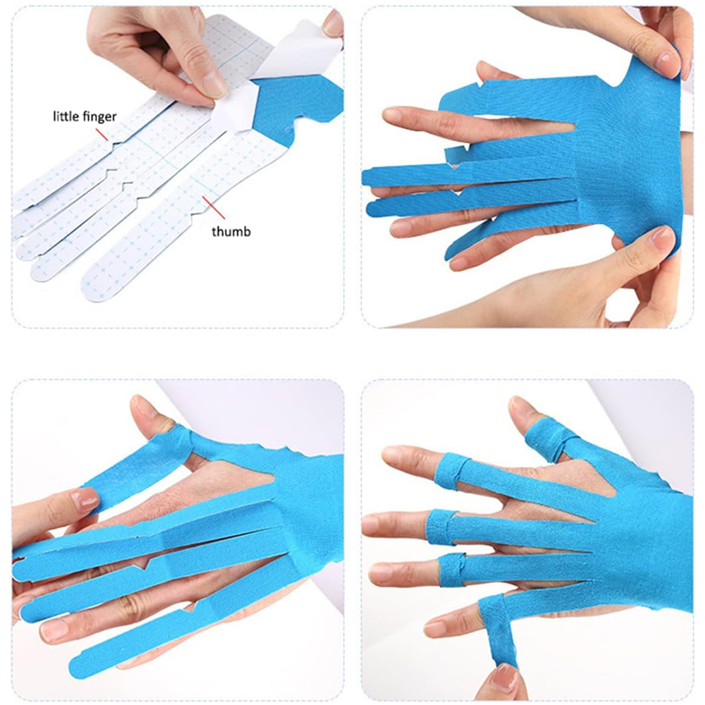 5PC Precut Kinesiology Tape fo - Finger Tape Athletic ulasan dan harga