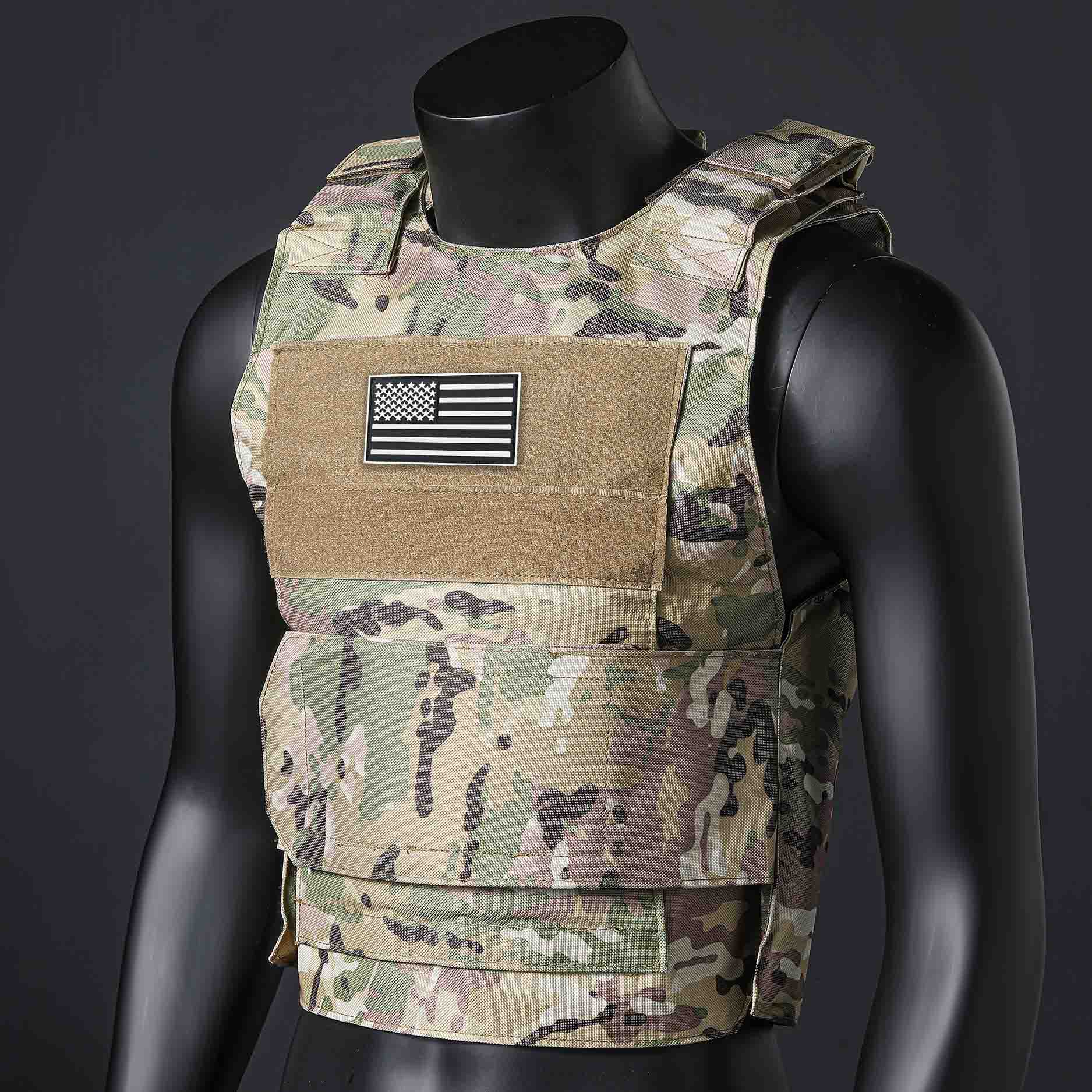 (Gift of American Flag) Quick  - Crossfit Weight Vest ulasan dan harga