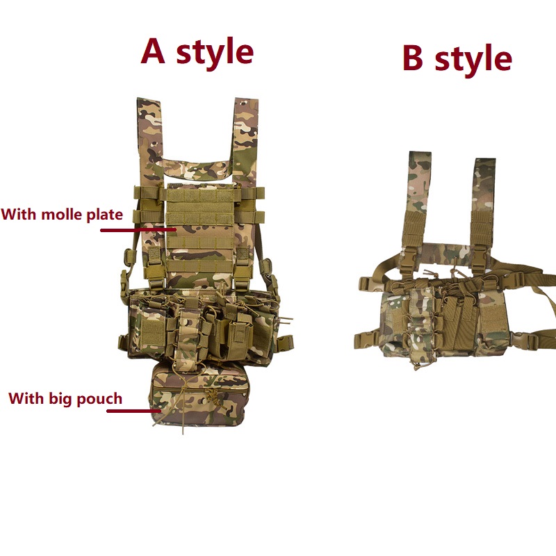 D3CR Chest Rig Vest Multicam B - Crossfit Gear For Men ulasan dan harga