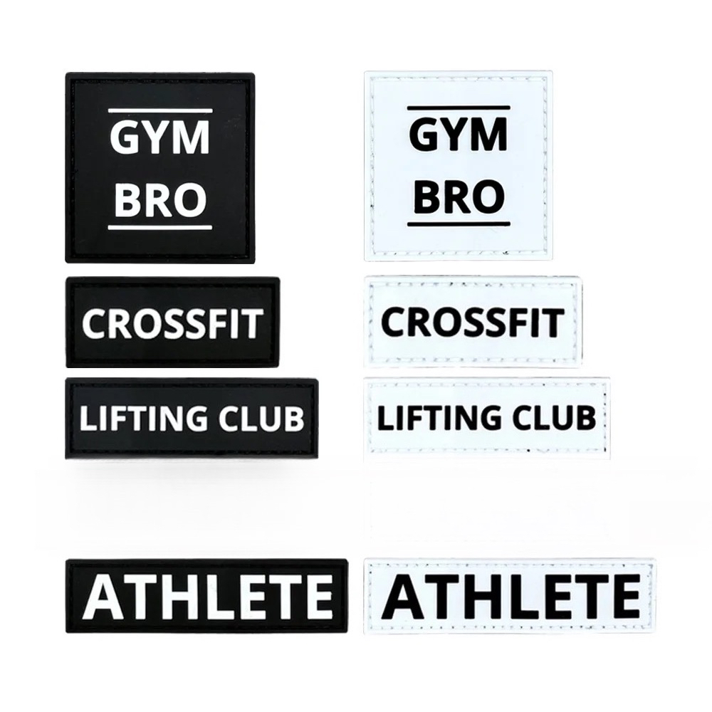 Fitness Athlete Patch Badge PV - Crossfit Training Gear ulasan dan harga