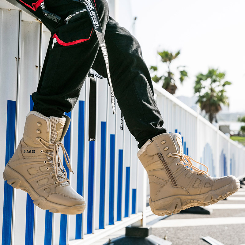 Men's boots Autumn High Top Sh - Crossfit Outdoor ulasan dan harga