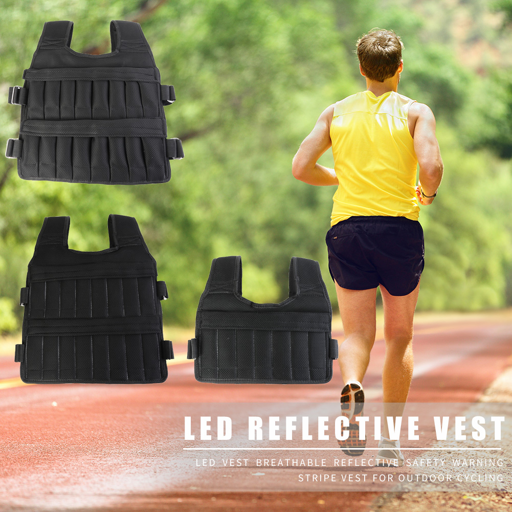 3/15/35kg Workout Weight Jacke - Crossfit Vest ulasan dan harga