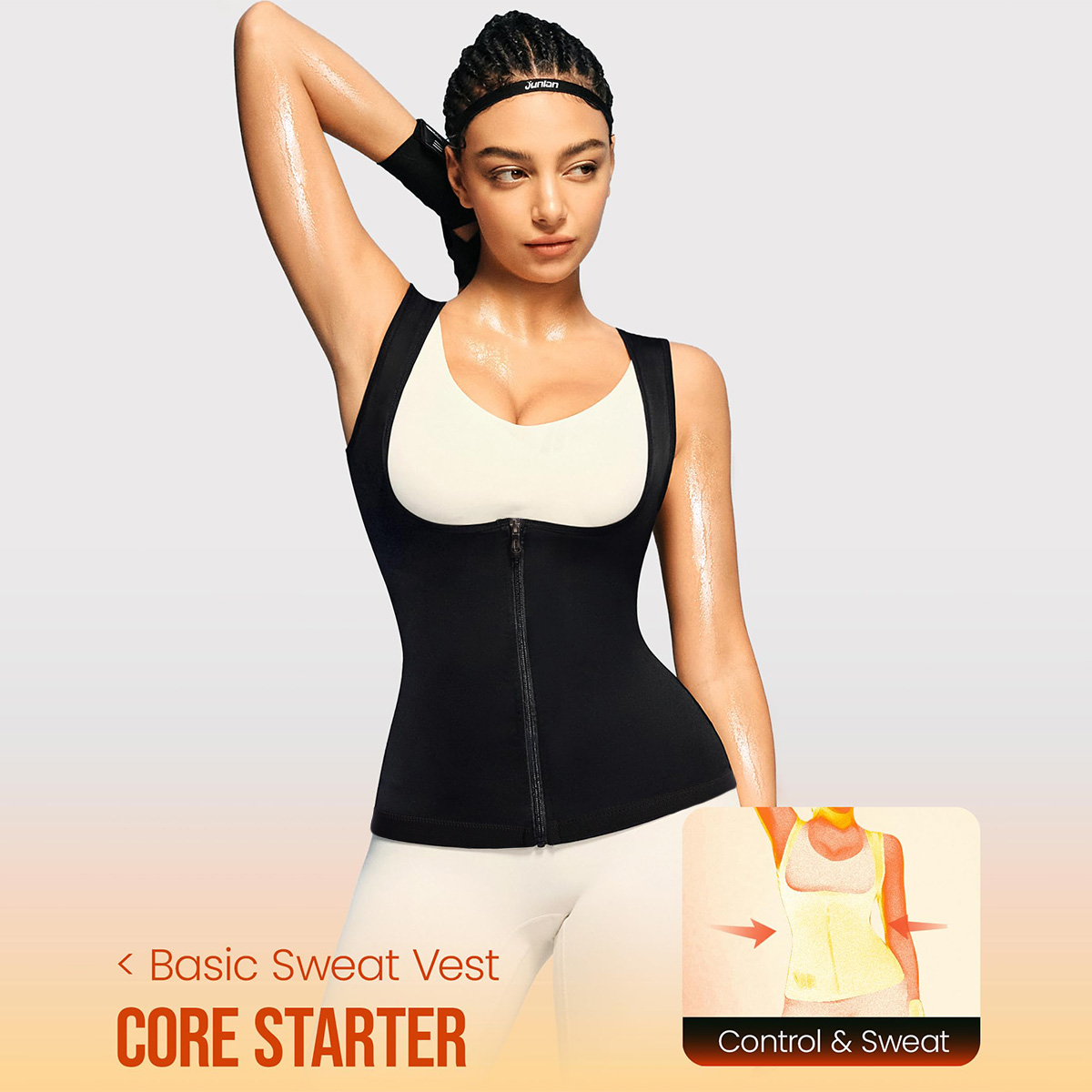1PCS Women’s Sweat Vest for We - Crossfit Vest ulasan dan harga