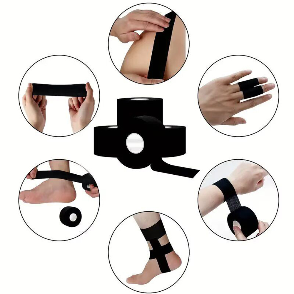 3Rolls White Sports Athletic B - Finger Tape Athletic ulasan dan harga