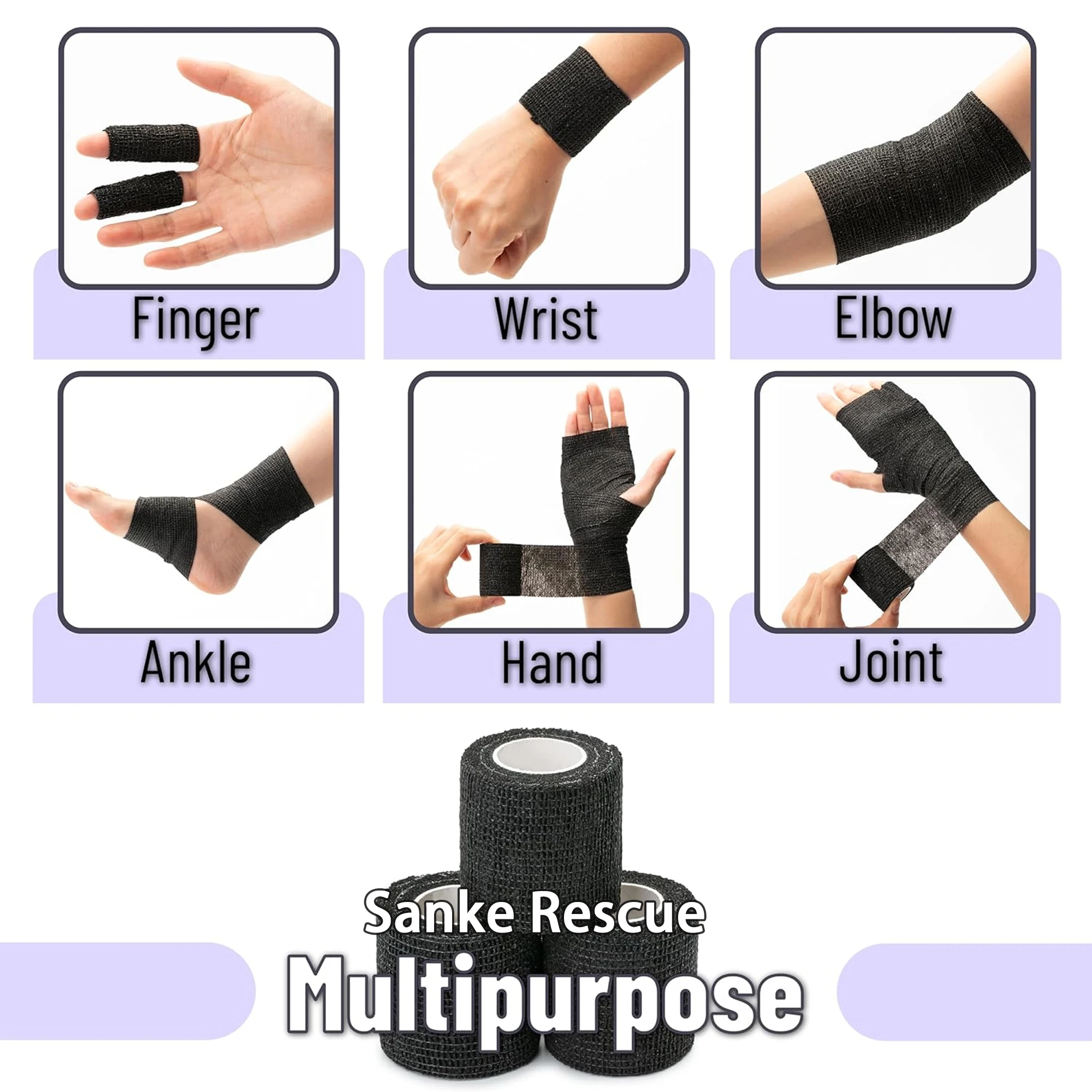 Athletic Wrap Tape Self Adhesi - Finger Tape Athletic ulasan dan harga