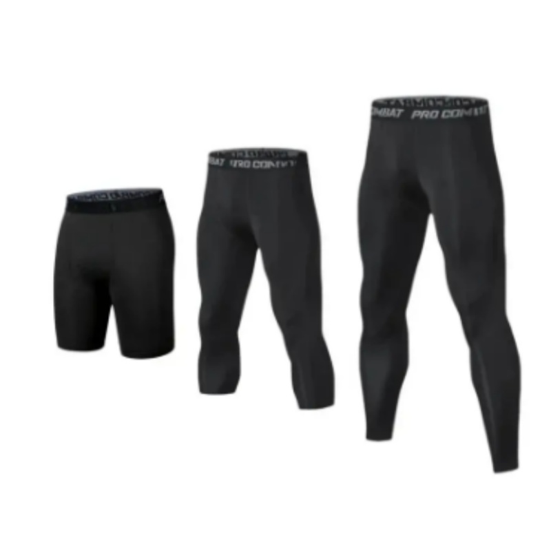 Men Running Leggings Quick Dry - Crossfit Ga ulasan dan harga