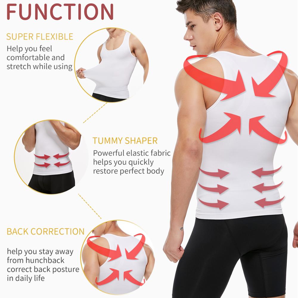 Mens Slimming Body Shaper Ches - Crossfit Weight Vest ulasan dan harga