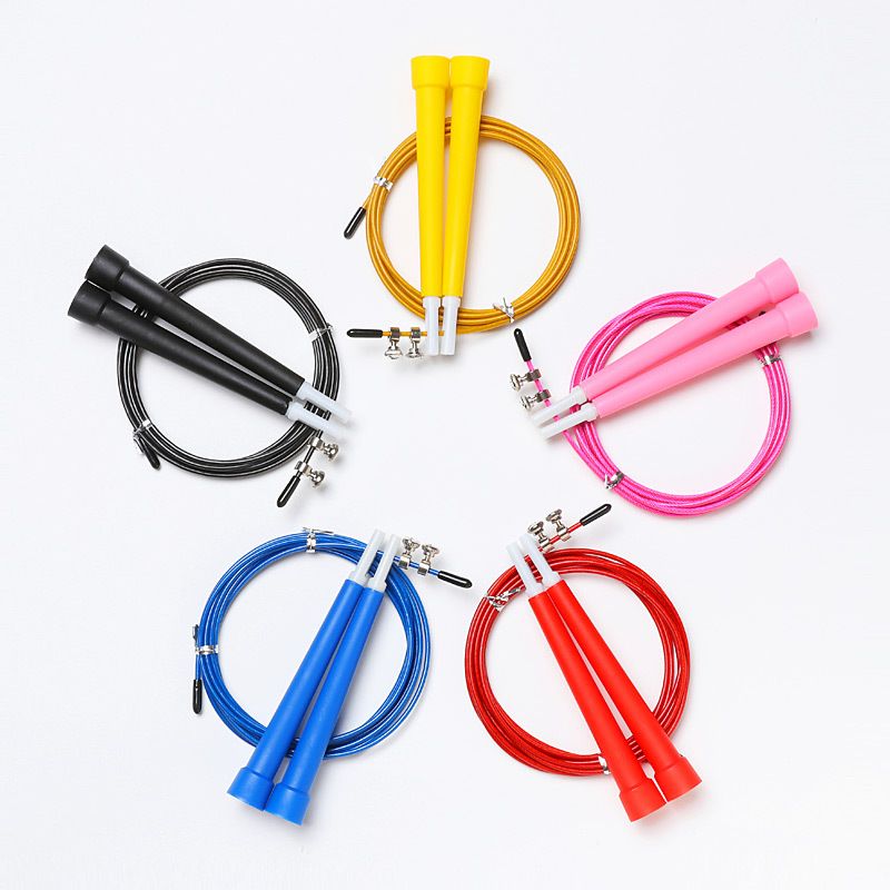Plastic Speed Skipping Rope Cr - Crossfit No Equipment ulasan dan harga