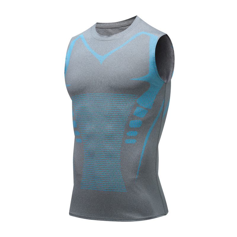 Compression Tank Top Men Gym S - Crossfit Vest ulasan dan harga