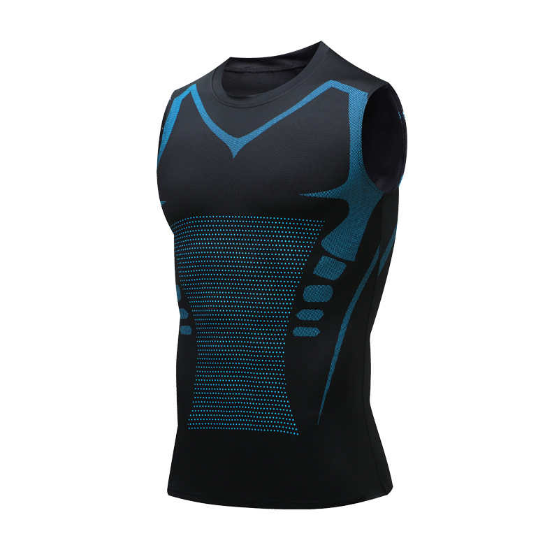 Compression Tank Top Men Gym S - Crossfit Vest ulasan dan harga